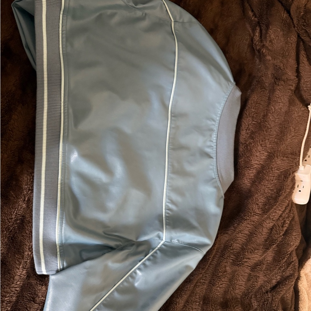 Blue Cropped Jacket - Picture 6 of 6